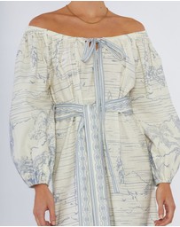 Amelius - Fresco Linen Maxi Dress