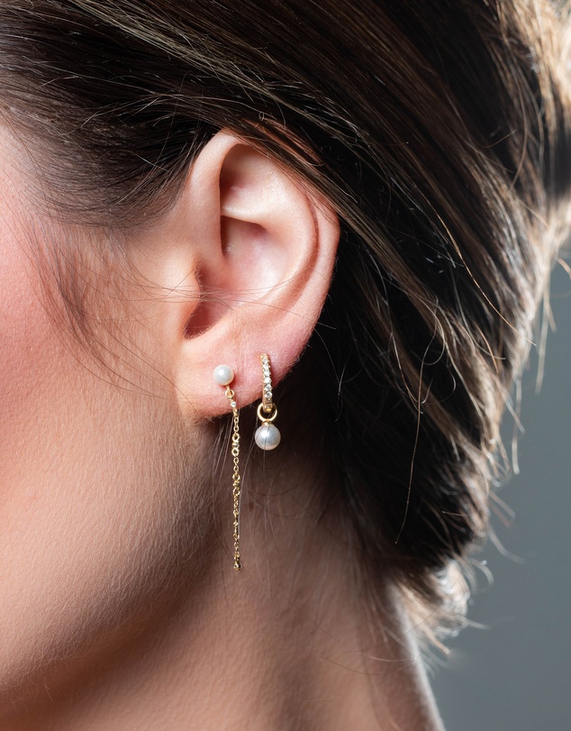 Georgini - Globe Gold Earrings