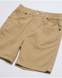Stock & Co. - Admiral Elastic Waist Stretch Chino Short - Youth