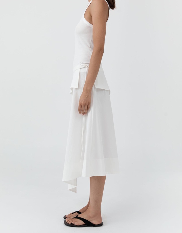 St. Agni - Detachable Belt Asymm Skirt