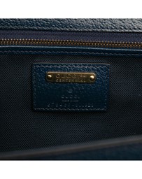 Pre-Loved by Azura Reborn - Pre-Loved 100th Anniversary Medium GG Coated Canvas Kaleidoscope 1947 Bamboo Top Handle Bag