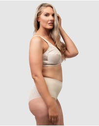 Naturana - High Waist Shapewear Brief With Lace