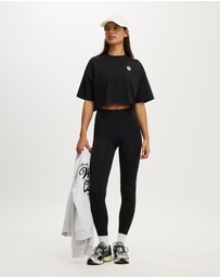 Cotton On Body Active - Active Cropped Graphic Tee
