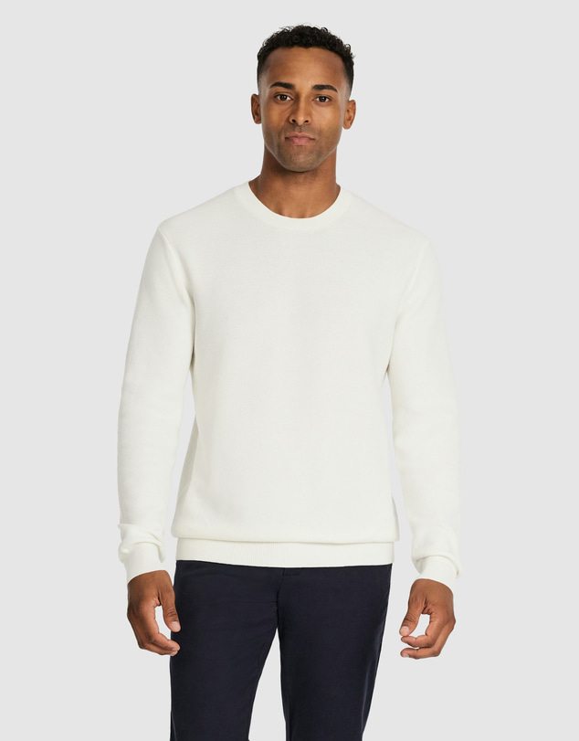 Tarocash - Idris Textured Crew Knit