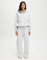 Cotton On Body Active - Plush Half Zip Sweatshirt