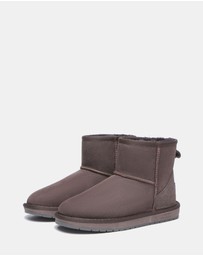 EVERAU - Australian Shepherd Ugg Mini Classic Sheepskin Upper UGG Boots