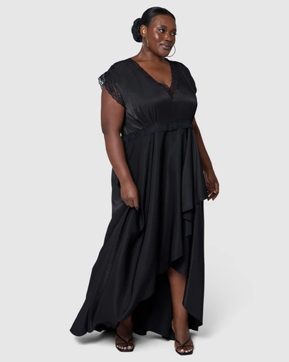 Sunday In The City - Rocked Maxi Dress