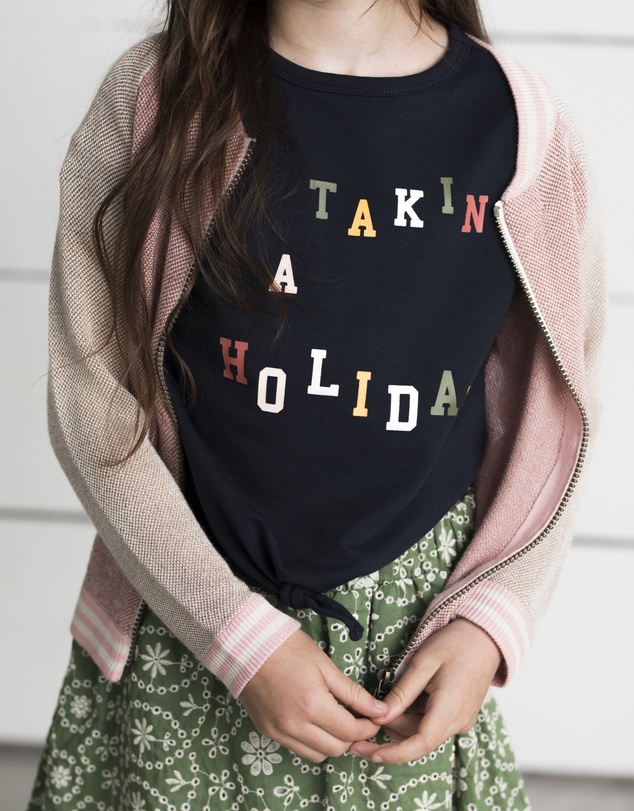 Like FLO - Knotted Sweat Tee - Kids-Teens