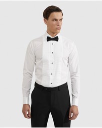 Oxford - Dinner Shirt With Front Pleats