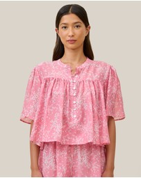 Papinelle - Cheri Blossom Gathered Top