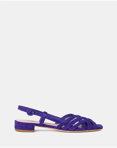 Loeffler Randall - Shelly Lattice Slingback Sandals