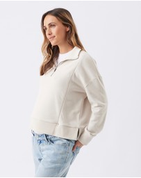 Ripe Maternity - Terry Nursing Sweat