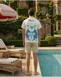 THE TALES - Crouching Tiger Cotton Shirt