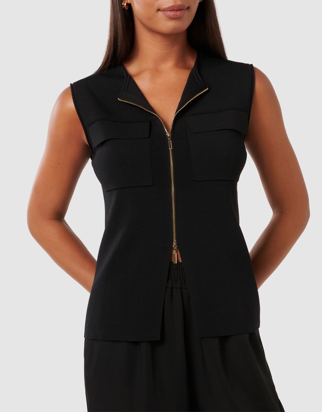 Forever New - Carmen Utility Knit Top