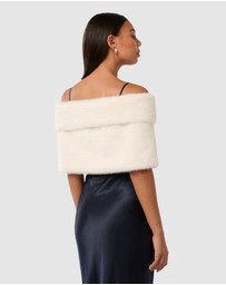 Forever New - Felicity Faux Fur Wrap