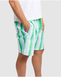 Sant And Abel - Men's Drawbertson Wild Stripes Sleep Shorts