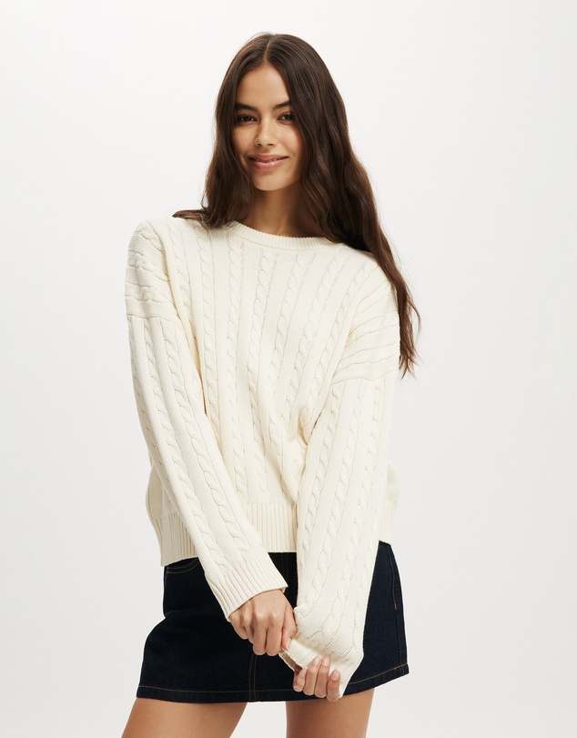 Cotton On - Cotton Crew Neck Sweater