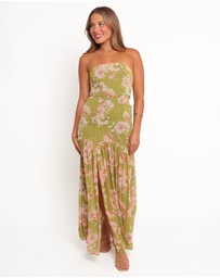Petal & Pup - Selene Maxi Dress - Lily Floral