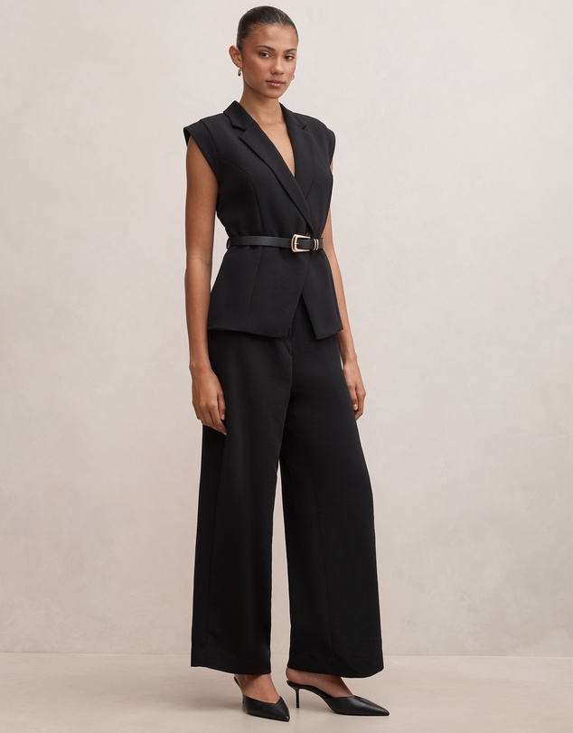 Forever New - Ayla Tailored Belted Jumpsuit