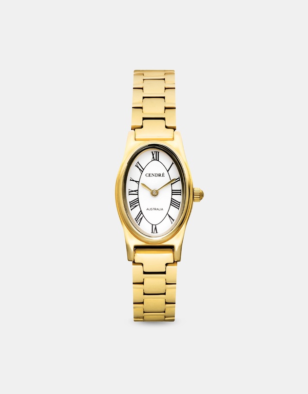 CENDRE - Emmeline Watch | White | 18k Gold