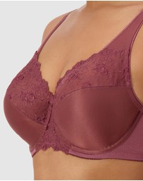 Triumph - Embroidered Minimiser Bra