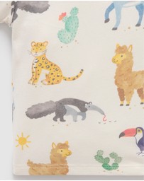 Purebaby - Animal Fiesta Relaxed Tee -Kids-Babies