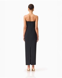 Elliatt - Mira Strapless Gown in Black