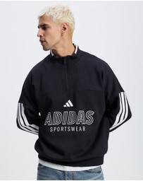 adidas Sportswear - House Of Tiro Fleece Half Zip Track Top