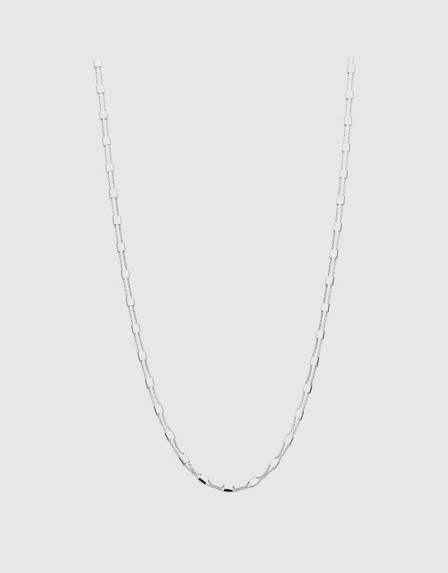 Najo - Summer Veil Silver Necklace