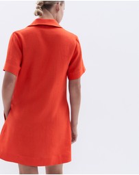 UNISON - Collared Linen Dress