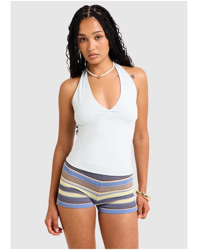 General Pants Co. Basics - Plunge Halter Top