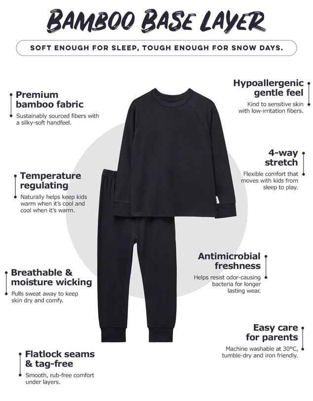Roarsome - Bamboo Base Layer