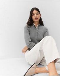 UNISON - Double Layer Wool Knit