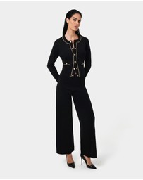 Forcast - Brianna Wide Leg Knit Pants
