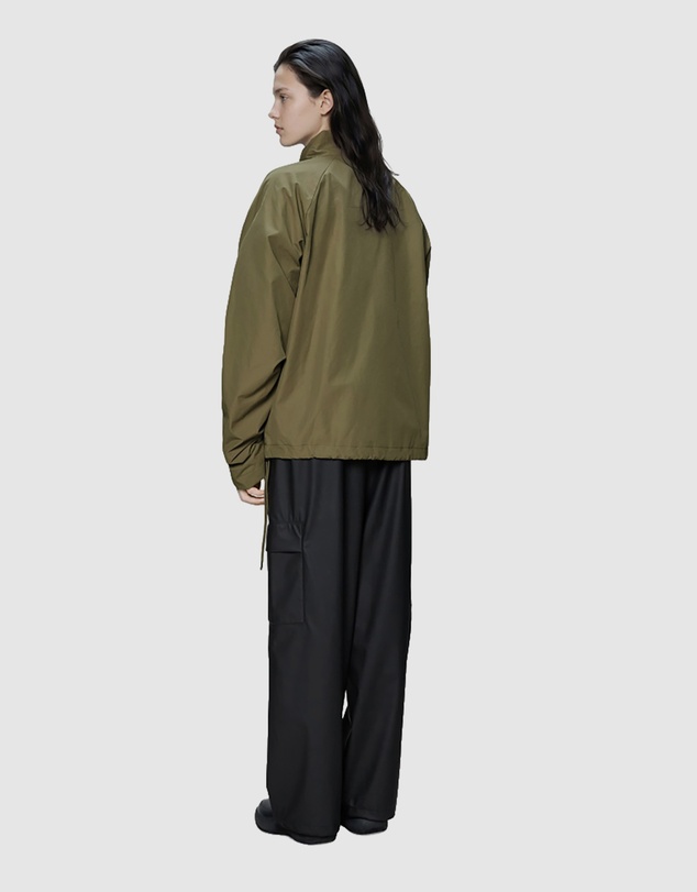 RAINS - Women's Light Woven Track Top Moss