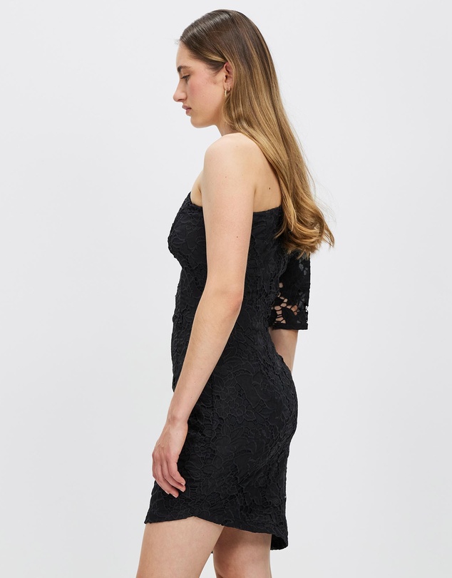 Romance by Honey and Beau - Chelsea One Shoulder Dress