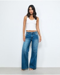 AERE - Low Rise Relaxed Jeans