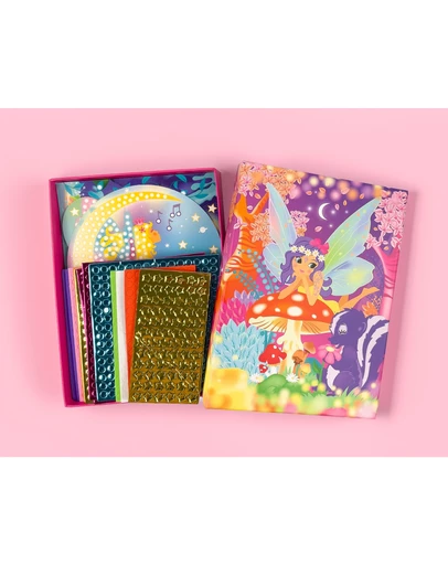 Icando - Sparkling Foil & Gem Art