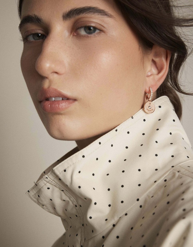 MIMCO - Amulet Charm Hoop Earrings