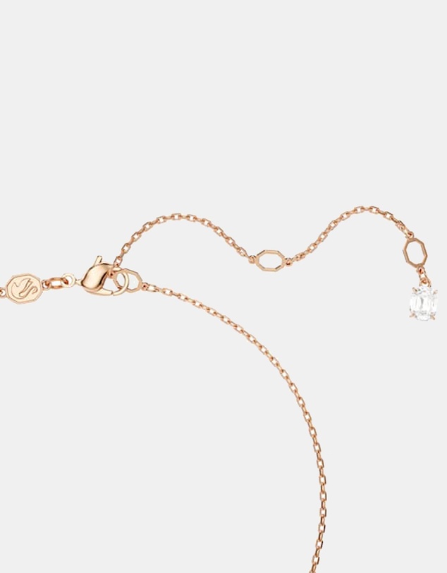 Swarovski - Mesmera Set, Pear Cut, Octagon Cut, White, Rose Gold-Tone Plated