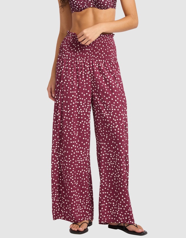 Seafolly - Dolce Dot Shirred Waist Pant