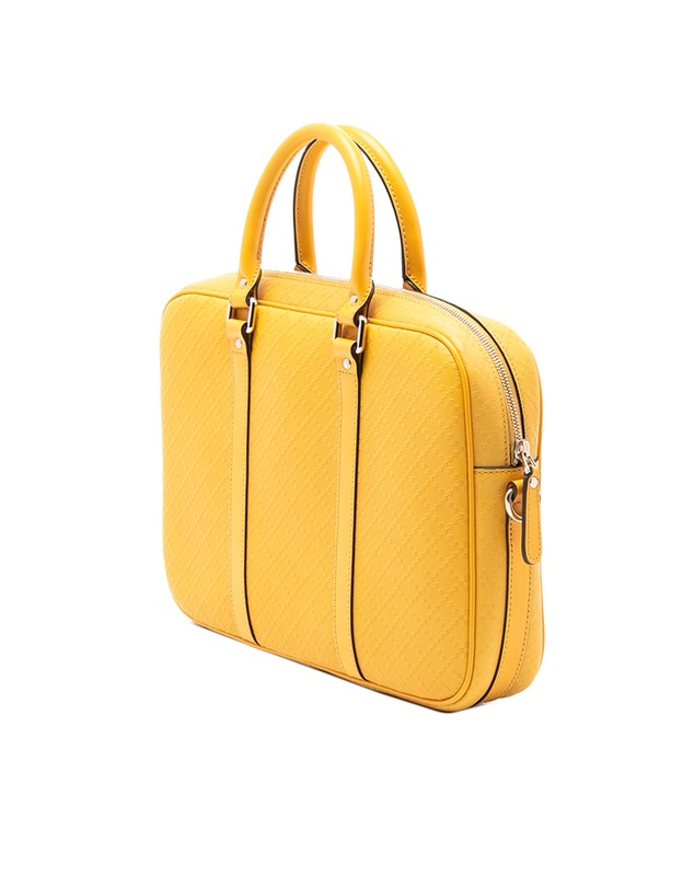 Pre-Loved by Azura Reborn - Pre-Loved Medium Leather Diamante Bright Business Bag
