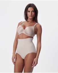Bras N Things - Base Layers High Waist Full Brief - Nude 2