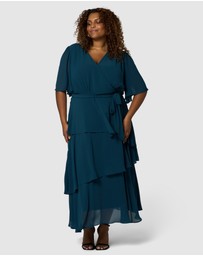 Pink Dusk by Curve Project - Hypnotic Maxi Dress