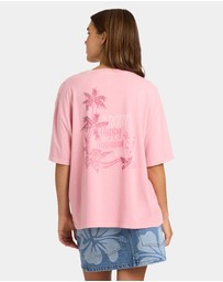 Roxy - Womens Talloversize Washed T-Shirt