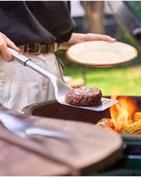 Joseph Joseph - GrillOut™ 3-piece BBQ Turner, Tongs & Fork Set with Retractable Heads
