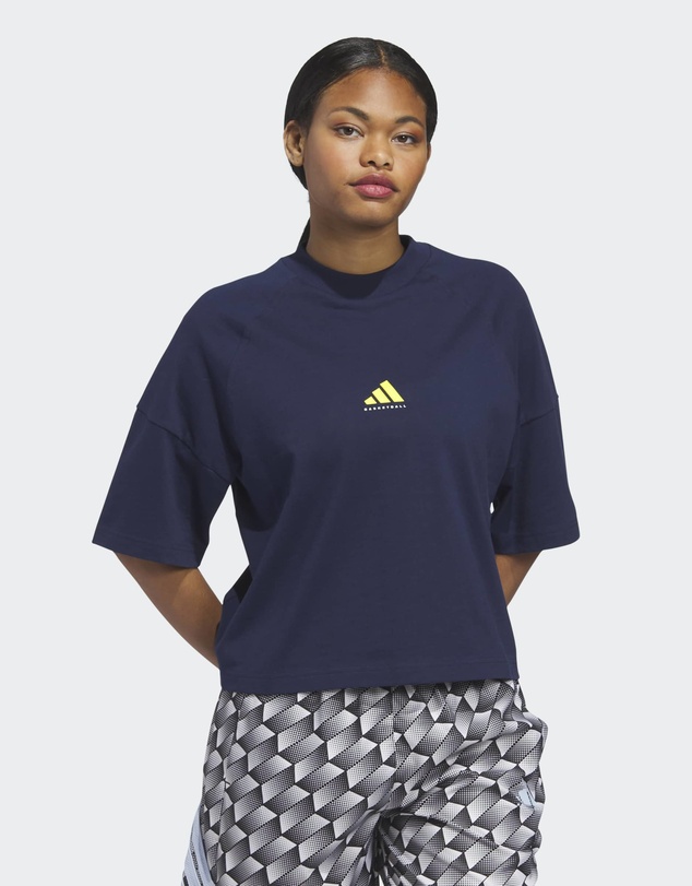 adidas Performance - adidas Basketball Boxy Tee Womens