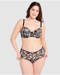 Sans Complexe - Arum Mosaïc Mid-Rise Lace Brief