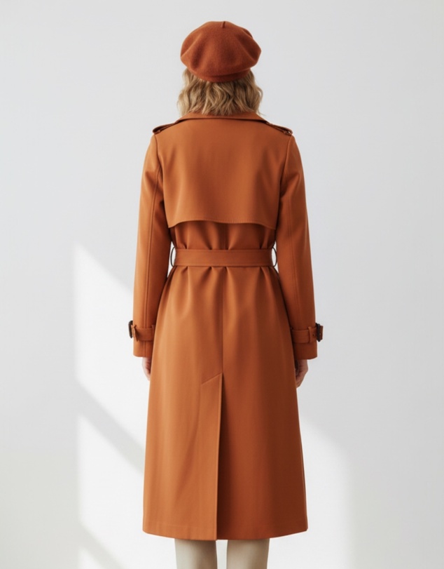 Mossée - Avira Button Front Trench Coat