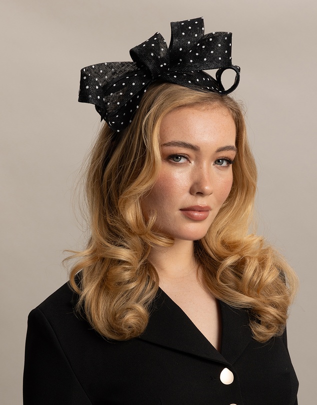 Morgan & Taylor - Sadie Fascinator in Black